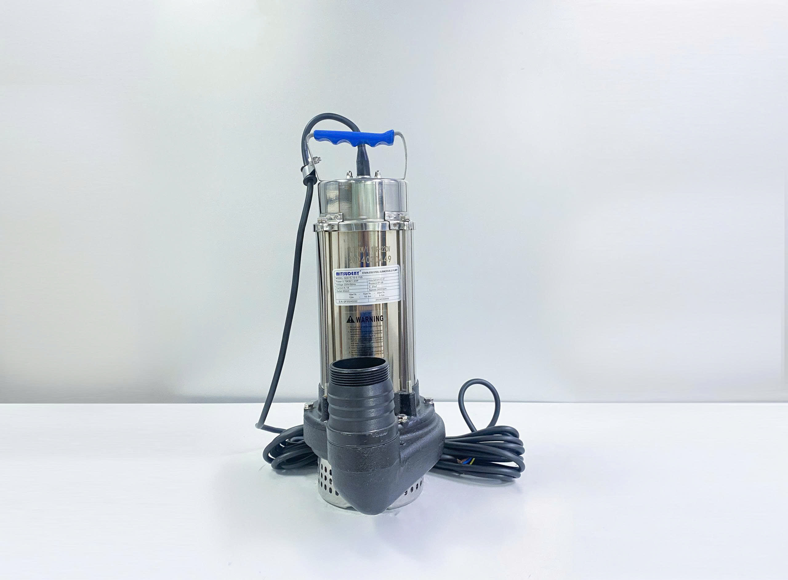 Bơm chìm nước sạch Mitsudeny Bơm chìm nước sạch Mitsudeny QDX1.5-17-0.37S